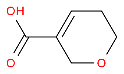 5,6-dihydro-2H-pyran-3-carboxylic acid_分子结构_CAS_100313-48-2