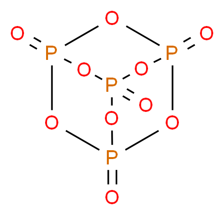 氧化磷(V), Puratronic&reg;_分子结构_CAS_1314-56-3)