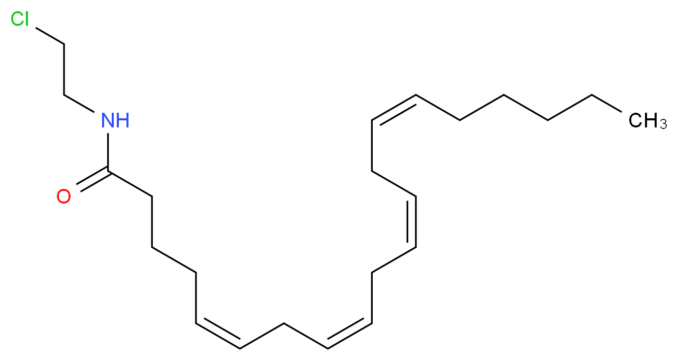 Arachidonyl-2-chloroethylamide_分子结构_CAS_220556-69-4)