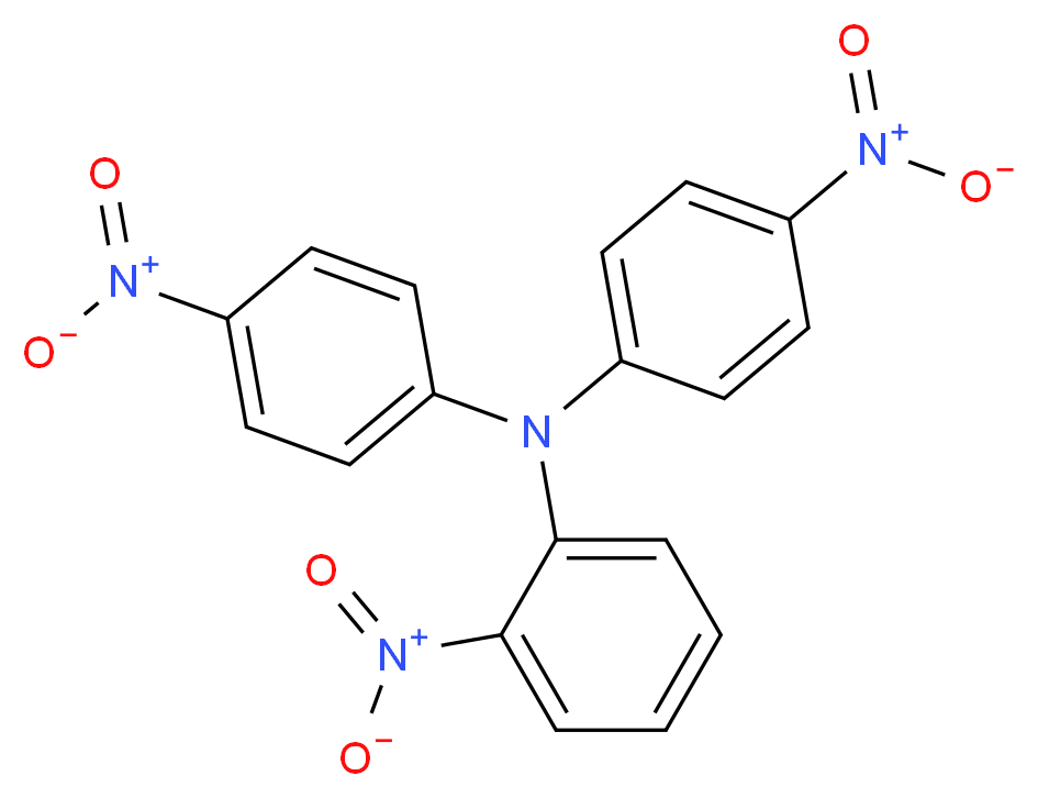 Bis-(4-nitrophenyl)-2-nitrophenylamine_分子结构_CAS_117847-23-1)