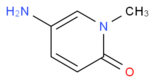 5-amino-1-methyl-1,2-dihydropyridin-2-one_分子结构_CAS_33630-96-5)