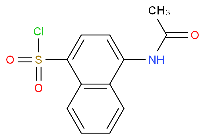4-(Acetylamino)naphthalene-1-sulfonyl chloride_分子结构_CAS_5690-20-0)