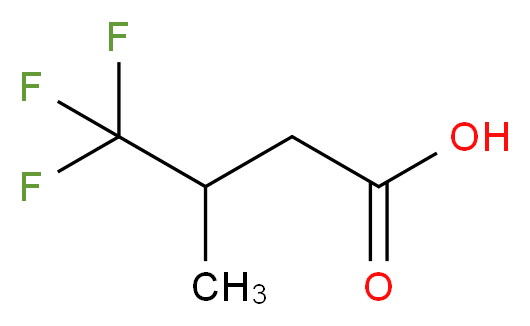 3-(Trifluoromethyl)butanoic acid 95%_分子结构_CAS_348-75-4)