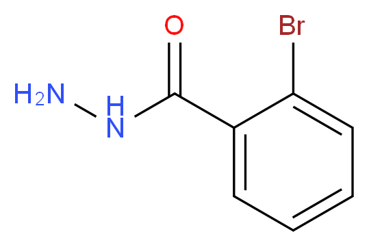 2-Bromobenzhydrazide_分子结构_CAS_29418-67-5)