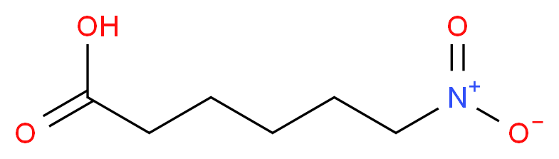 6-nitrohexanoic acid_分子结构_CAS_10269-96-2