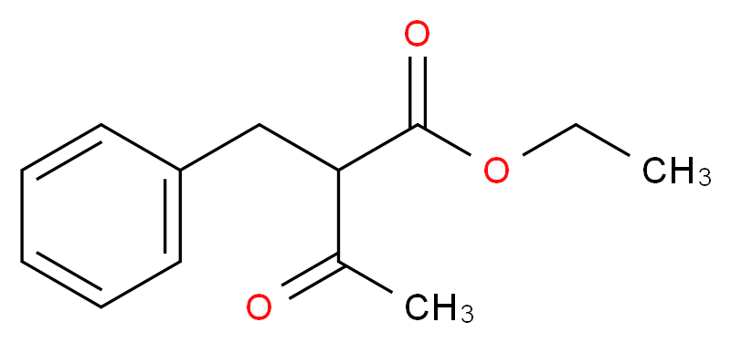 ETHYL &alpha;-BENZYLACETOACETATE_分子结构_CAS_)