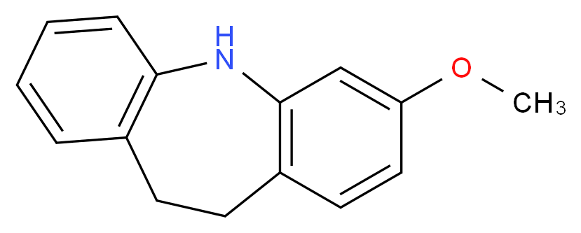 5-methoxy-2-azatricyclo[9.4.0.0<sup>3</sup>,<sup>8</sup>]pentadeca-1(11),3(8),4,6,12,14-hexaene_分子结构_CAS_26945-63-1