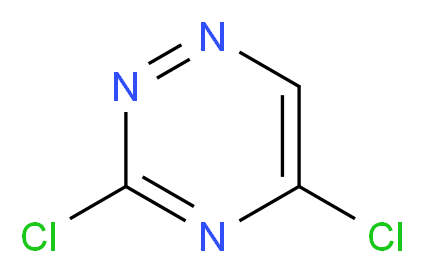 3,5-DICHLORO-1,2,4-TRIAZINE_分子结构_CAS_59631-75-3)