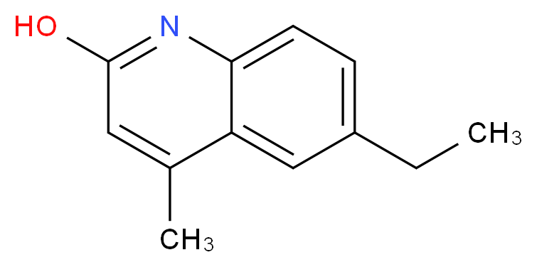 6-ETHYL-4-METHYLQUINOLIN-2-OL_分子结构_CAS_51592-38-2)