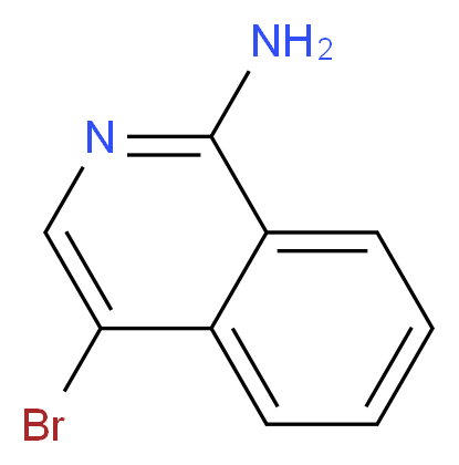 4-Bromoisoquinolin-1-amine_分子结构_CAS_55270-27-4)