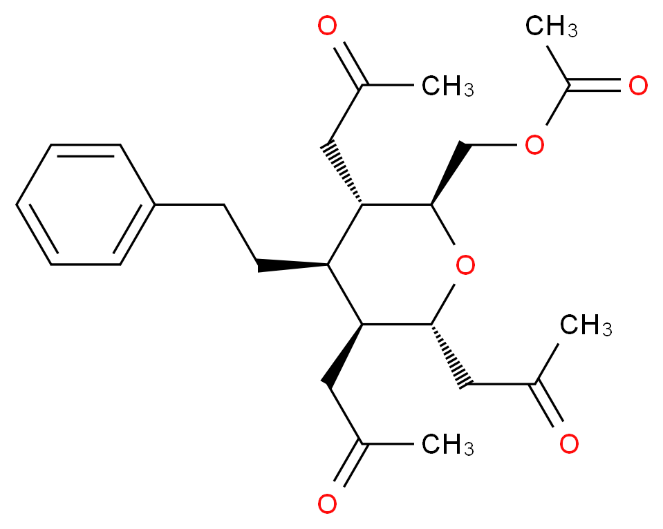 3-O-BENZYL-1,2,4,6-TETRA-O-ACETYL-&alpha;-D-MANNOPYRANOSE_分子结构_CAS_)
