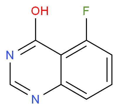 5-Fluoro-4-hydroxyquinazoline 97%_分子结构_CAS_)