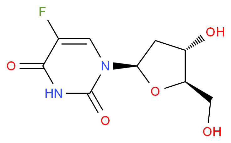 CAS_50-91-9 molecular structure