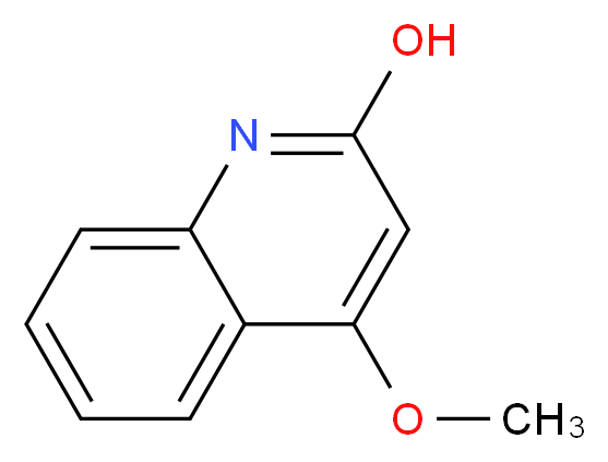 2-HYDROXY-4-METHOXYQUINOLINE_分子结构_CAS_27667-34-1)