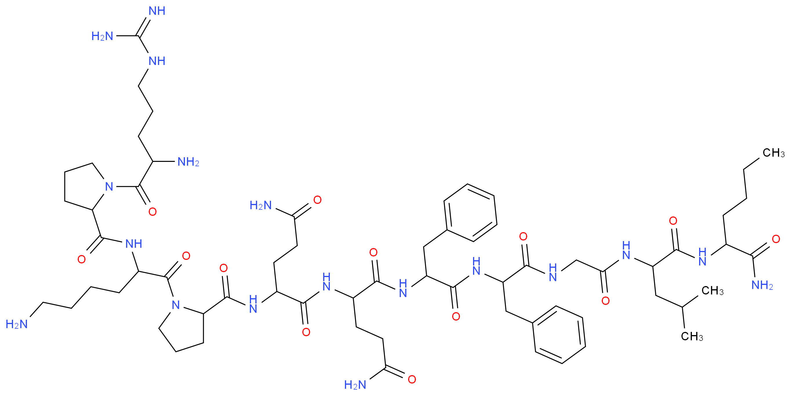 [Nle<sup>11</sup>]-SUBSTANCE P_分子结构_CAS_57462-42-7)