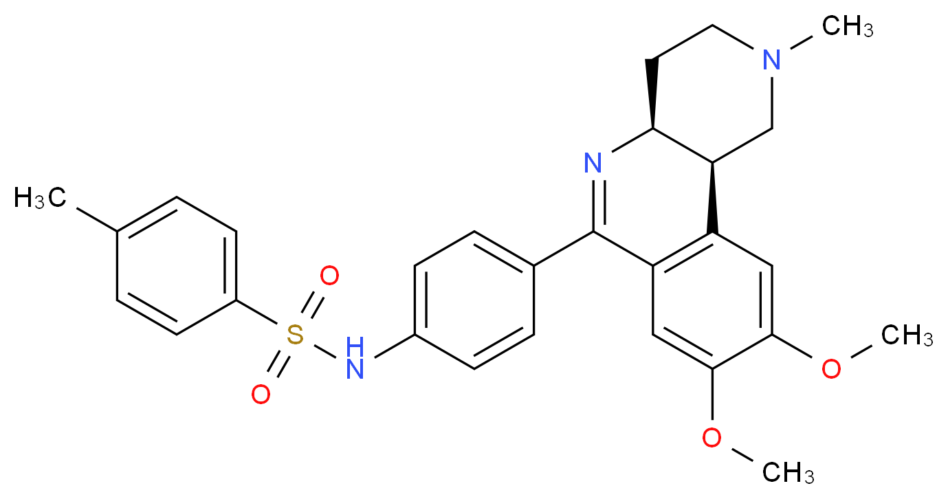 Tolafentrine_分子结构_CAS_139308-65-9)