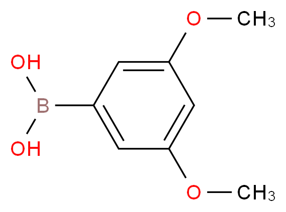 3,5-Dimethoxyphenylboronic acid_分子结构_CAS_192182-54-0)