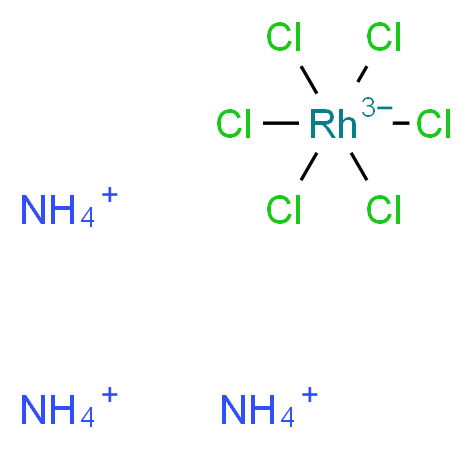 六氯铑酸铵_分子结构_CAS_15336-18-2)