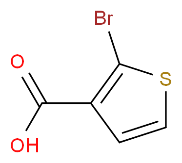 2-BroMo-3-thiophenecarboxylic acid_分子结构_CAS_24287-95-4)