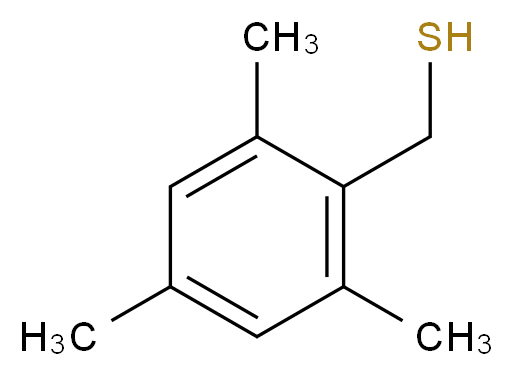 2,4,6-三甲基苯甲硫醇_分子结构_CAS_21411-42-7)
