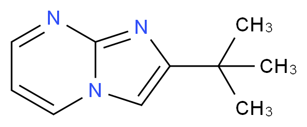 2-tert-Butylimidazo[1,2-a]pyrimidine_分子结构_CAS_)
