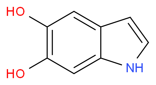 3h-Indole-5,6-Diol_分子结构_CAS_3131-52-0)