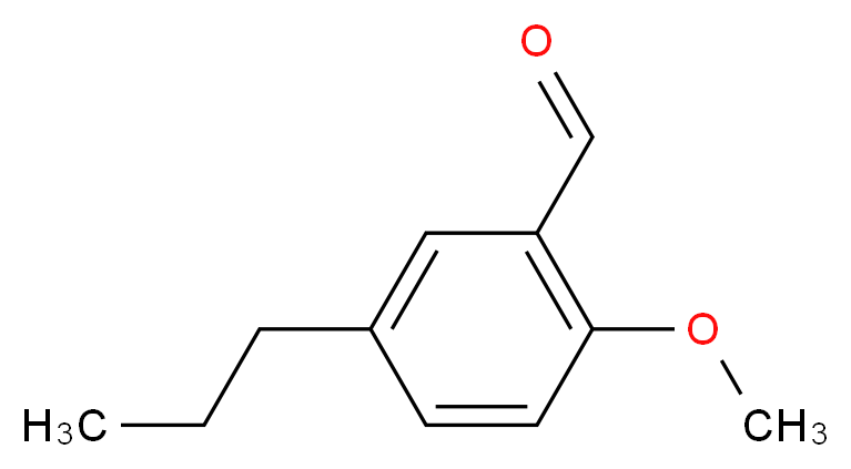 2-Methoxy-5-propylbenzaldehyde_分子结构_CAS_)