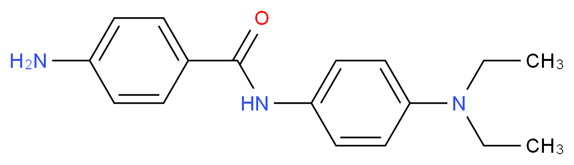 4-Amino-N-[4-(diethylamino)phenyl]benzamide_分子结构_CAS_)