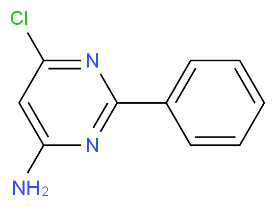 6-Chloro-2-phenyl-4-pyrimidinamine_分子结构_CAS_90799-81-8)