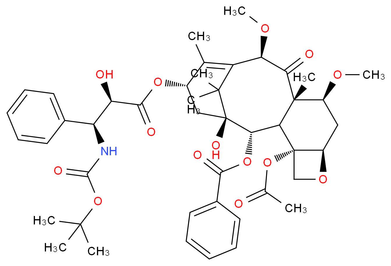 Cabazitaxel_分子结构_CAS_183133-96-2)