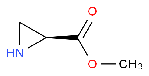 (S)-Aziridine-2-carboxylic acid methyl ester_分子结构_CAS_75154-69-7)