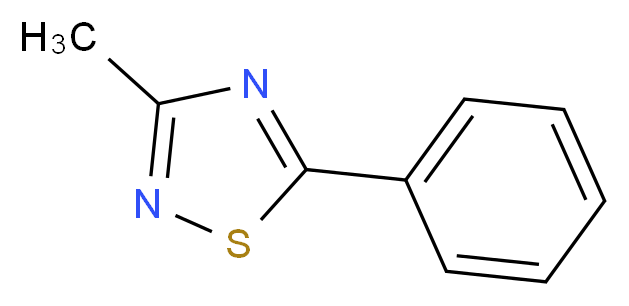 3-methyl-5-phenyl-1,2,4-thiadiazole_分子结构_CAS_50483-77-7)