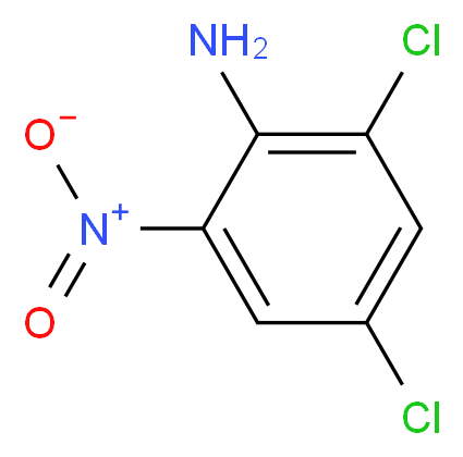 2,4-二氯-6-硝基苯胺_分子结构_CAS_2683-43-4)