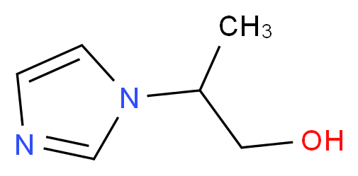 2-(1H-imidazol-1-yl)-1-propanol_分子结构_CAS_191725-72-1)