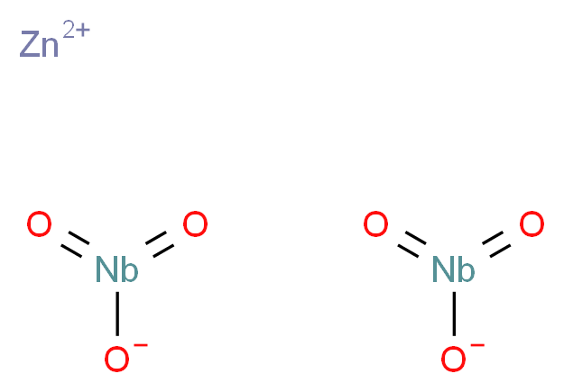 zinc(2+) ion diniobiumoylolate_分子结构_CAS_12201-66-0