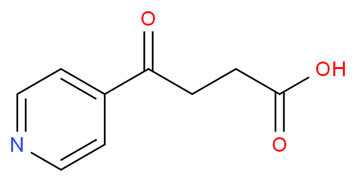 γ-Oxo-4-pyridinebutyric Acid_分子结构_CAS_5693-75-4)