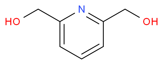 [6-(hydroxymethyl)pyridin-2-yl]methanol_分子结构_CAS_1195-59-1