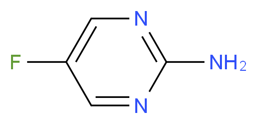 2-Amino-5-fluoropyrimidine_分子结构_CAS_1683-85-8)