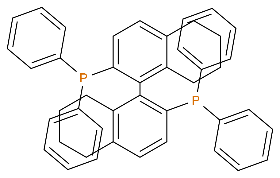 (R)-H8-BINAP_分子结构_CAS_139139-86-9)