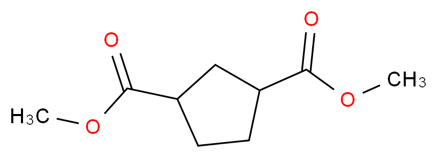 1,3-dimethyl cyclopentane-1,3-dicarboxylate_分子结构_CAS_2435-36-1