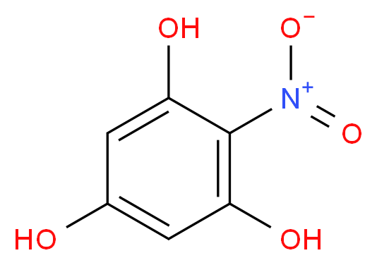 2-硝基间苯三酚_分子结构_CAS_16600-92-3)