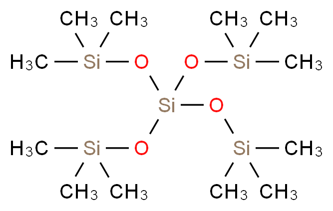 tetratrimethylsilyl silicate_分子结构_CAS_3555-47-3