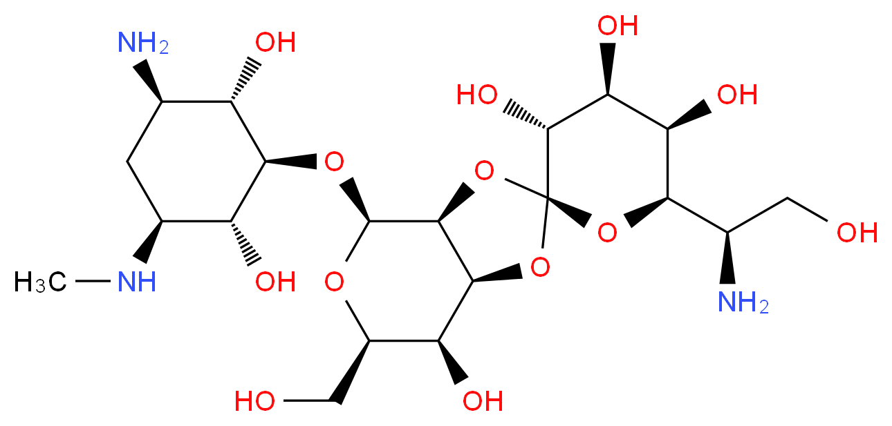 潮霉素 B 来源于吸水链霉菌_分子结构_CAS_31282-04-9)