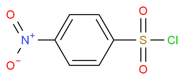 4-Nitrobenzenesulfonylchloride_分子结构_CAS_98-74-8)