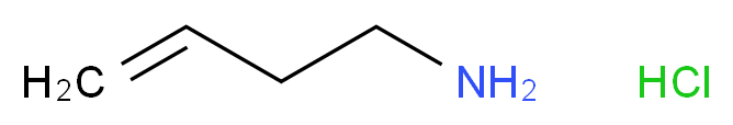 but-3-en-1-amine hydrochloride_分子结构_CAS_17875-18-2