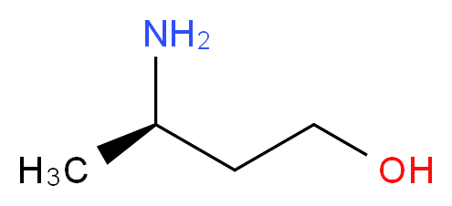 (3R)-3-aminobutan-1-ol_分子结构_CAS_61477-40-5