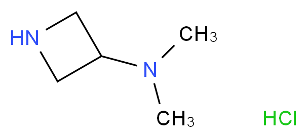 N,N-dimethylazetidin-3-amine hydrochloride_分子结构_CAS_935670-07-8