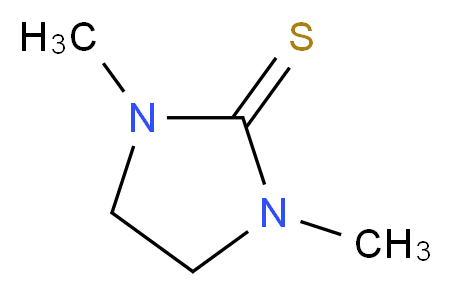 1,3-dimethylimidazolidine-2-thione_分子结构_CAS_13461-16-0