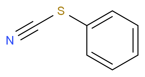 phenyl thiocyanate_分子结构_CAS_5285-87-0)