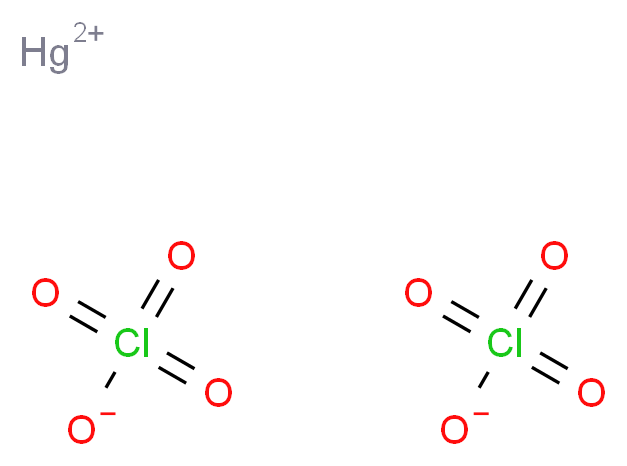 mercury(2+) ion diperchlorate_分子结构_CAS_73491-34-6